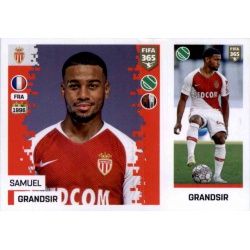Samuel Grandsir - AS Monaco 140 Panini FIFA 365 2019 Sticker Collection