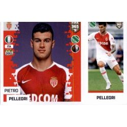 Pietro Pellegri - AS Monaco 142 Panini FIFA 365 2019 Sticker Collection
