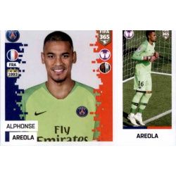 Alphonse Areola - Paris Saint-Germain 145 Panini FIFA 365 2019 Sticker Collection