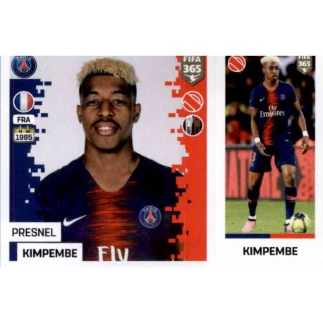 Presnel Kimpembe - Paris Saint-Germain 148 Panini FIFA 365 2019 Sticker Collection