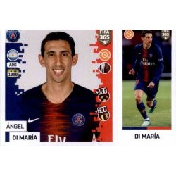 Ángel Di María - Paris Saint-Germain 155 Panini FIFA 365 2019 Sticker Collection