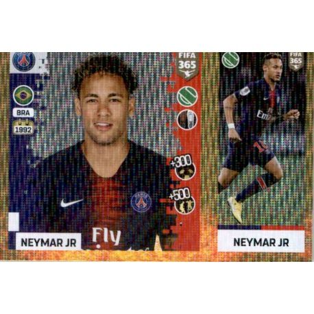 Neymar Jr - Paris Saint-Germain 158 Panini FIFA 365 2019 Sticker Collection