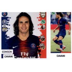 Edinson Cavani - Paris Saint-Germain 159 Panini FIFA 365 2019 Sticker Collection