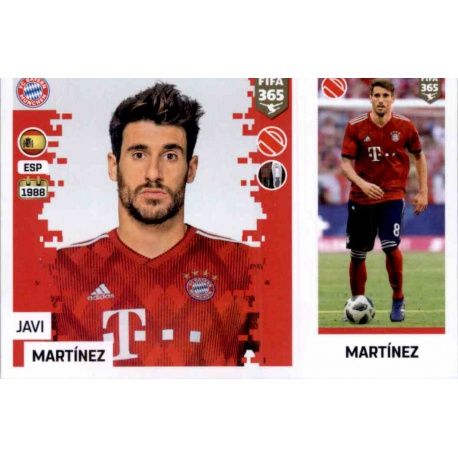 Panini FC Bayern München 2018/19 Sticker 44 Javi Martinez 