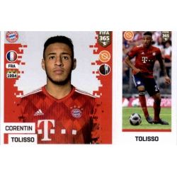 Corentin Tolisso - Bayern München 168 Panini FIFA 365 2019 Sticker Collection