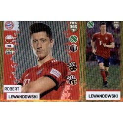Robert Lewandowski - Bayern München 175 Panini FIFA 365 2019 Sticker Collection