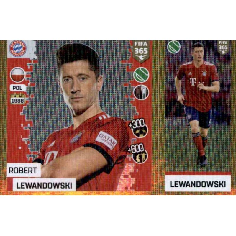 Panini FC Bayern München 2019/20 Sticker 114 Robert Lewandowski 