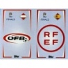 Buy Sticker Logo Austria and Spain Topps Road To Nations League 2022-23