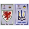 Buy Sticker Logo Wales and Ukraine Topps Uefa Nations League Stickers 2022-23
