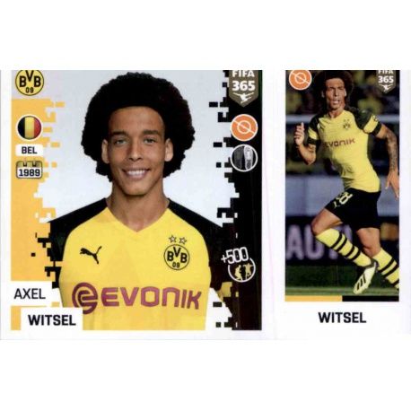 Axel Witsel - Borussia Dortmund 189 Panini FIFA 365 2019 Sticker Collection