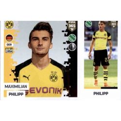 Maximilian Philipp - Borussia Dortmund 190 Panini FIFA 365 2019 Sticker Collection