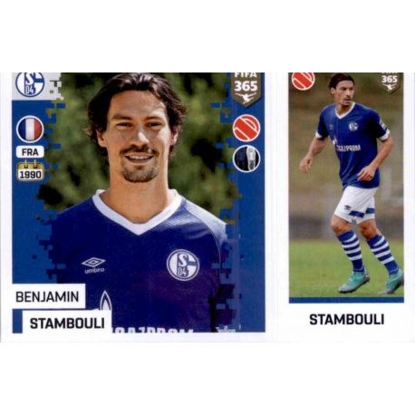 Benjamin Stambouli - Schalke 04 197 Panini FIFA 365 2019 Sticker Collection