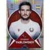 Sticker of Evgeniy Yablonskiy Belarus Topps Road To Nations League 2022-23