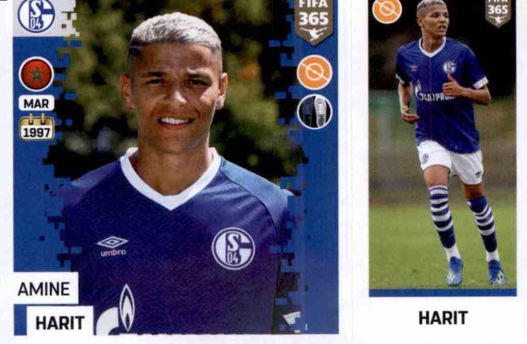 Guido Burgstaller Mark Uth Panini Fifa 365 2020 Sticker 199 