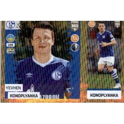 Yevhen Konoplyanka - Schalke 04 202 Panini FIFA 365 2019 Sticker Collection