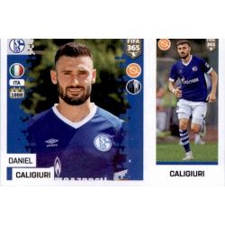 Daniel Caligiuri - Schalke 04 203 Panini FIFA 365 2019 Sticker Collection