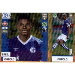 Breel Embolo - Schalke 04 206 Panini FIFA 365 2019 Sticker Collection