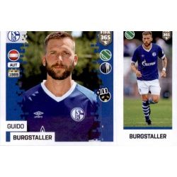 Guido Burgstaller - Schalke 04 207 Panini FIFA 365 2019 Sticker Collection