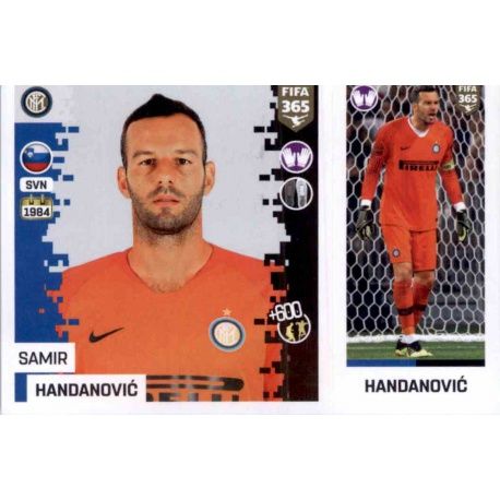 Samir Handanović - Internazionale Milan 208 Panini FIFA 365 2019 Sticker Collection