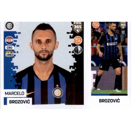 Marcelo Brozović - Internazionale Milan 214 Panini FIFA 365 2019 Sticker Collection