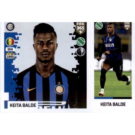 Keita Balde - Internazionale Milan 219 Panini FIFA 365 2019 Sticker Collection