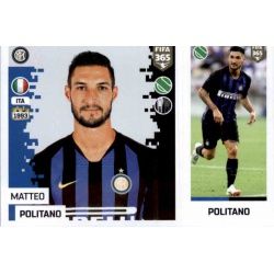 Matteo Politano - Internazionale Milan 220 Panini FIFA 365 2019 Sticker Collection