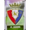 Trading Cards Emblem Matte Round Tip Osasuna Mundicromo Fichas 2009