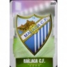 Soccer Trading Cards Emblem Matte Round Tip Málaga Mundicromo Fichas De La Liga