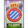 Cromos de Fútbol Escudo Punta Cuadrada Mate Espanyol Mundicromo Fichas 2009