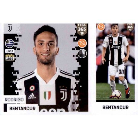 Rodrigo Bentancur - Juventus 230 Panini FIFA 365 2019 Sticker Collection