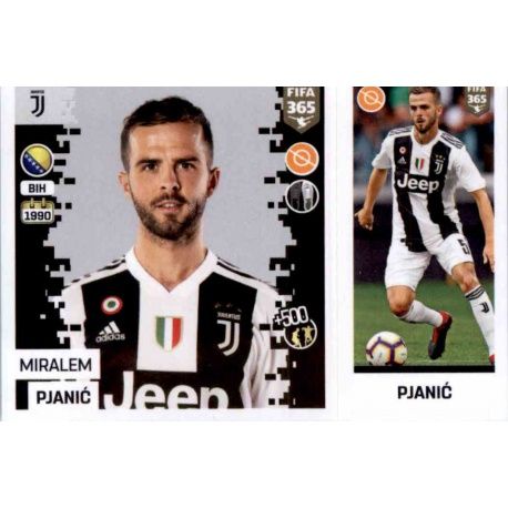 Miralem Pjanić - Juventus 232 Panini FIFA 365 2019 Sticker Collection
