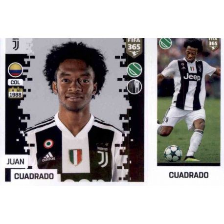 Juan Cuadrado - Juventus 234 Panini FIFA 365 2019 Sticker Collection