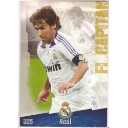 Raul Capitán Punta Cuadrada Mate Real Madrid 25