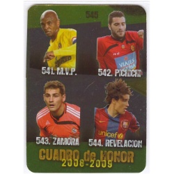 Indice Cuadro de Honor Punta Redonda Lisa 545