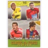 Trading Cards Indice Cuadro de Honor Punta Cuadrada Mate  Mundicromo Fichas De La Liga