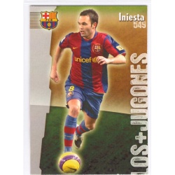 Iniesta Los Más Jugones Punta Cuadrada Mate Barcelona 549