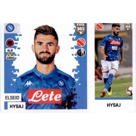 Elseid Hysaj - SSC Napoli 241 Panini FIFA 365 2019 Sticker Collection