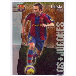 Iniesta Los Más Jugones Punta Cuadrada Jaspeada Barcelona 549