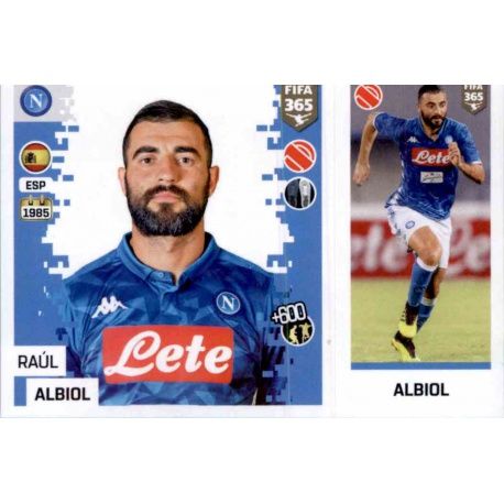 Raúl Albiol - SSC Napoli 243 Panini FIFA 365 2019 Sticker Collection