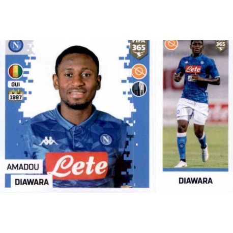 Amadou Diawara - SSC Napoli 246 Panini FIFA 365 2019 Sticker Collection