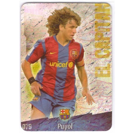 Puyol Capitán Punta Redonda Jaspeado Barcelona 79