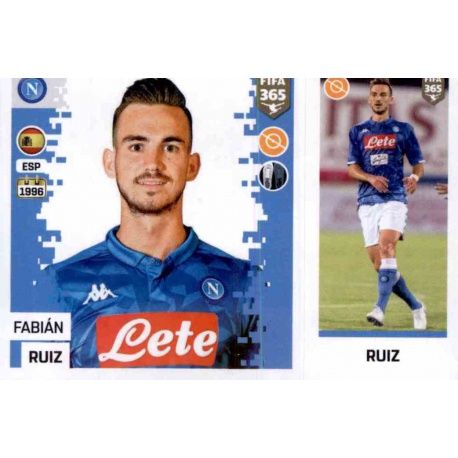 Fabián Ruiz - SSC Napoli 248 Panini FIFA 365 2019 Sticker Collection