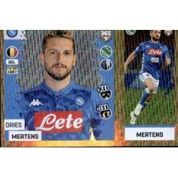 Dries Mertens - SSC Napoli 252 Panini FIFA 365 2019 Sticker Collection