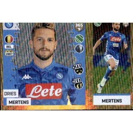 Dries Mertens - SSC Napoli 252 Panini FIFA 365 2019 Sticker Collection
