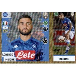 Lorenzo Insigne - SSC Napoli 253 Panini FIFA 365 2019 Sticker Collection