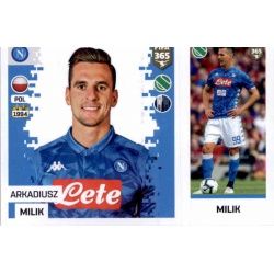 Arkadiusz Milik - SSC Napoli 254 Panini FIFA 365 2019 Sticker Collection