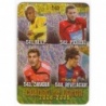 Cromos de futbol Índice Cuadro de Honor  Punta Redonda Jaspeado Las Fichas de la Liga 2009