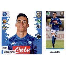 José Callejón - SSC Napoli 255 Panini FIFA 365 2019 Sticker Collection
