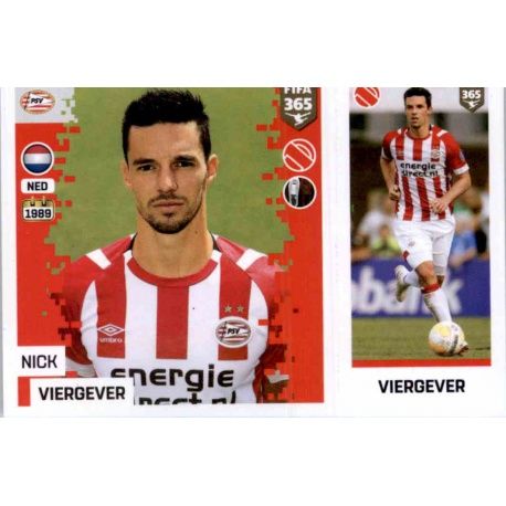 Nick Viergever - PSV Eindhoven 260 Panini FIFA 365 2019 Sticker Collection