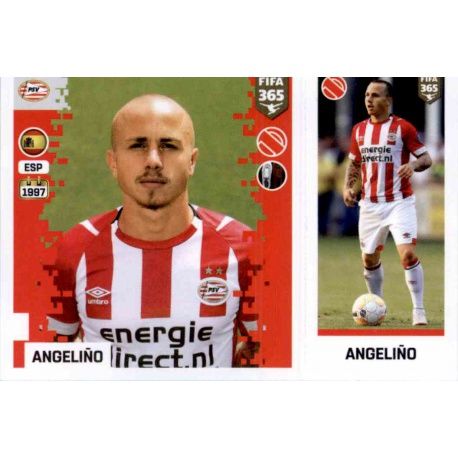Angeliño - PSV Eindhoven 261 Panini FIFA 365 2019 Sticker Collection